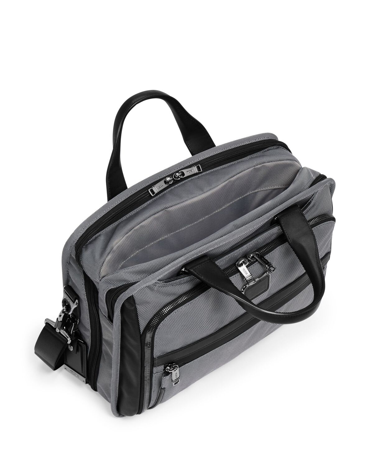 TUMI Alpha 3 ORGANIZER BRIEF  Meteor Grey