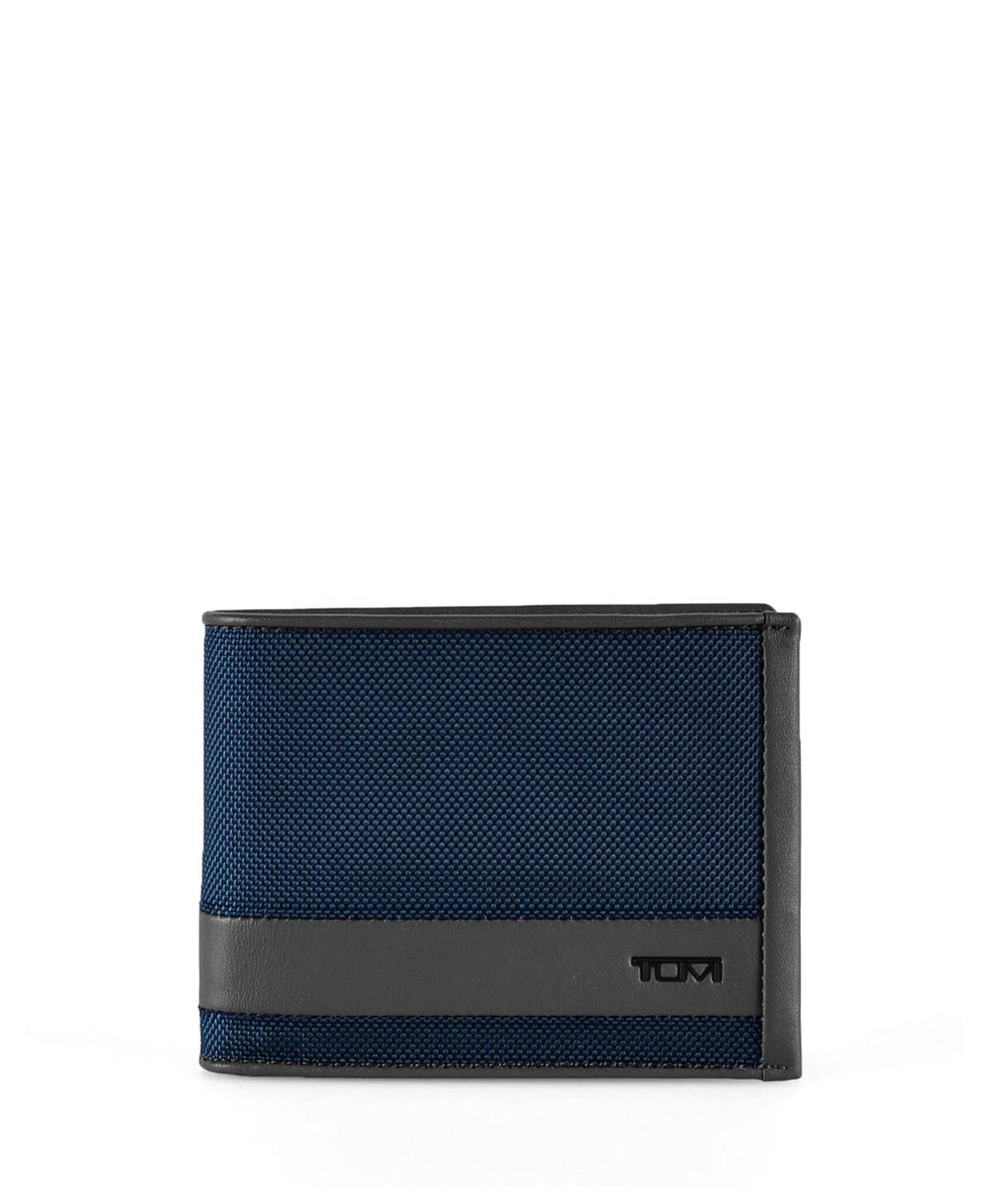 TUMI Alpha GBL WALLET W/ COIN POCKET  Navy/Grey