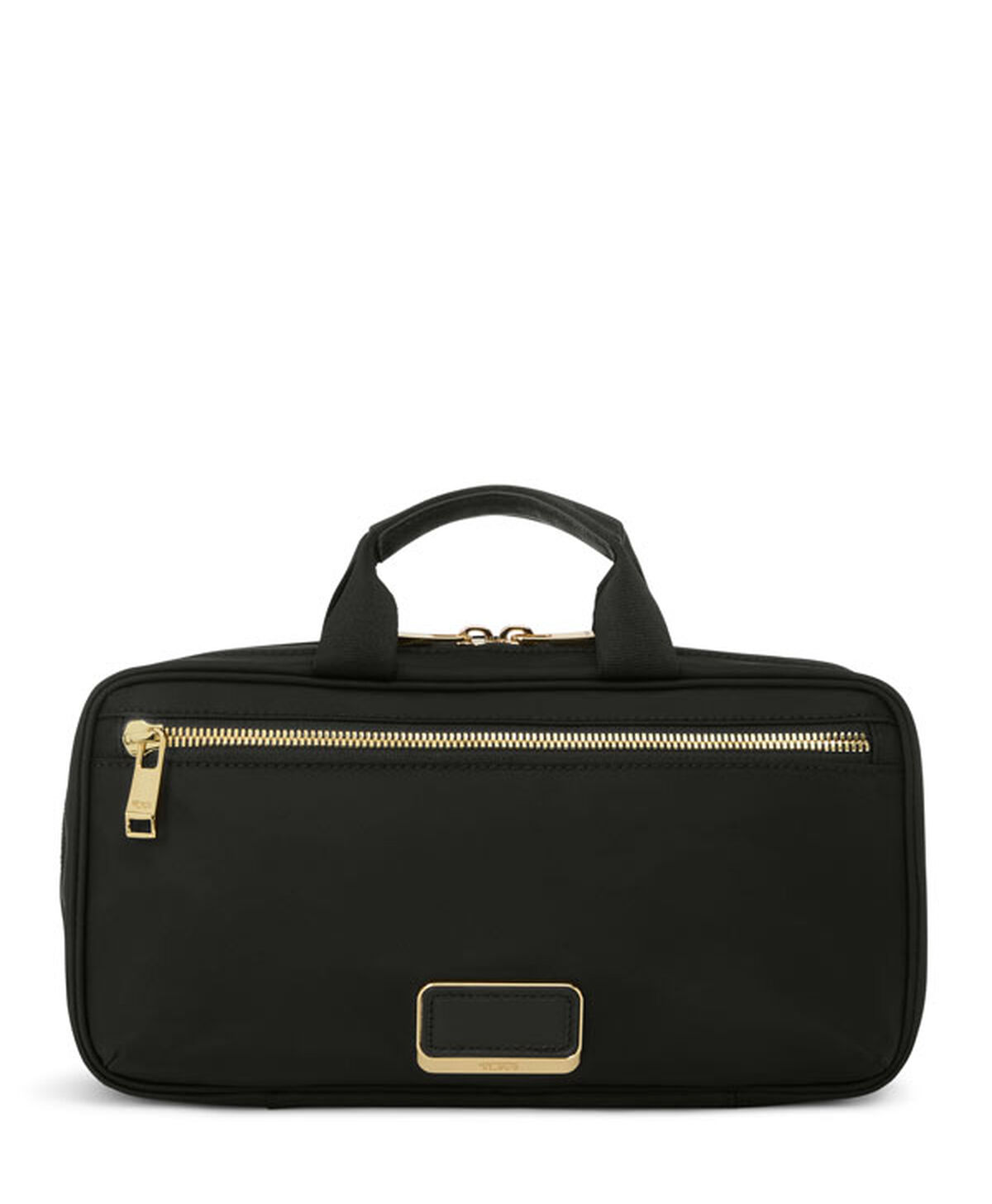 TUMI VOYAGEUR Small Madeline Cosmetic Black/Gold