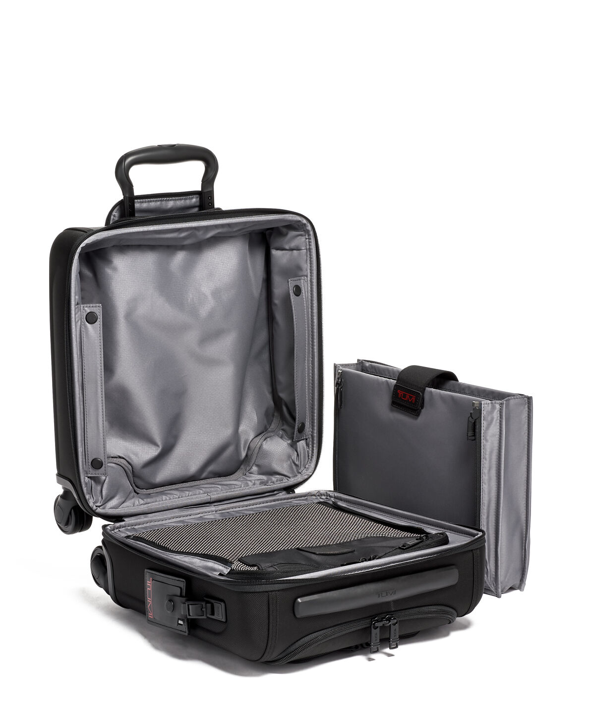 TUMI Alpha 3 SM COMPACT 4 WHL BRIEF  Black