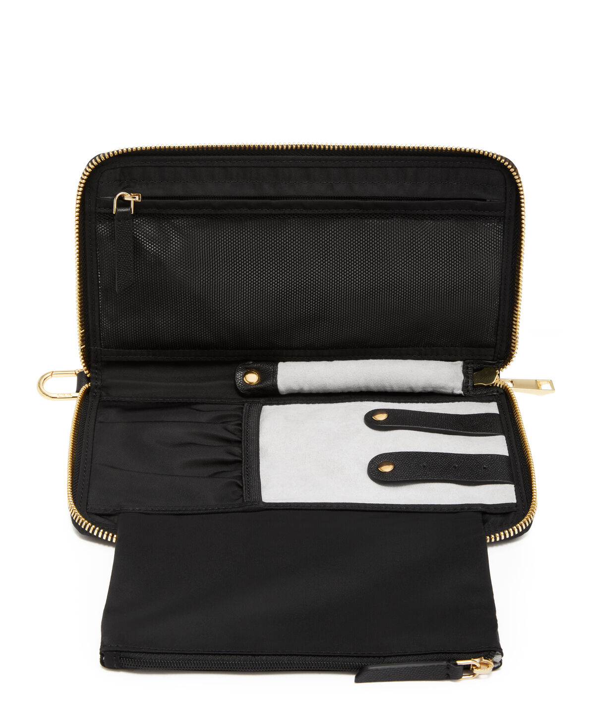 TUMI Voyageur VEVAY JEWELRY PORTFOLIO  Black/Gold