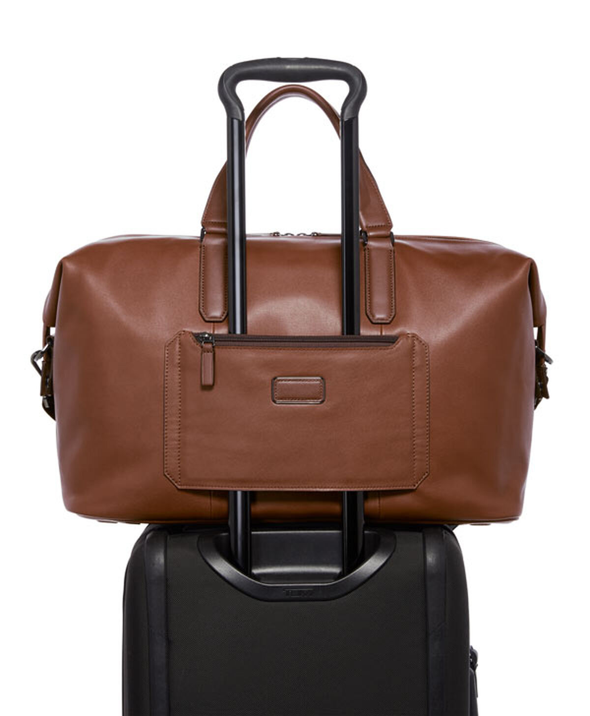 TUMI Harrison NELSON DUFFEL Cognac