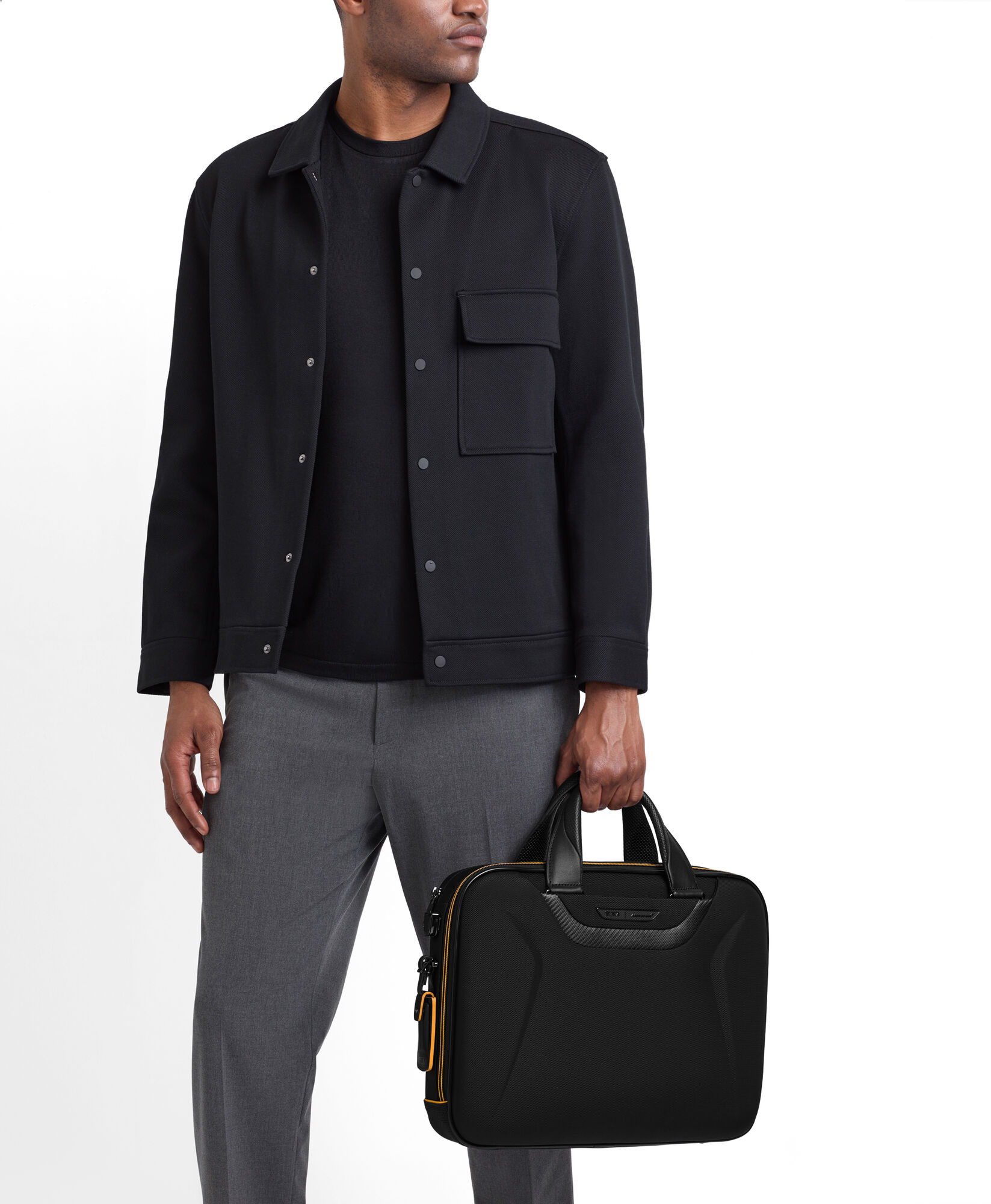 TUMI McLaren AXLE SLIM BRIEF Black | Tumi UK