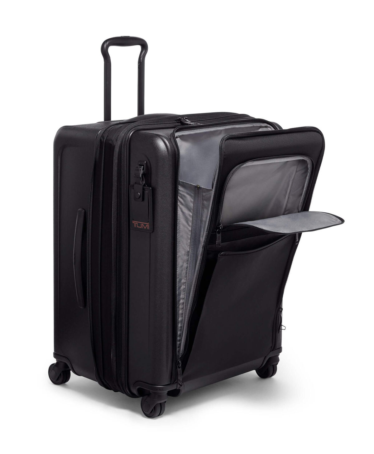 TUMI Alpha 3 ST EXP 4 WHL P/C  Black