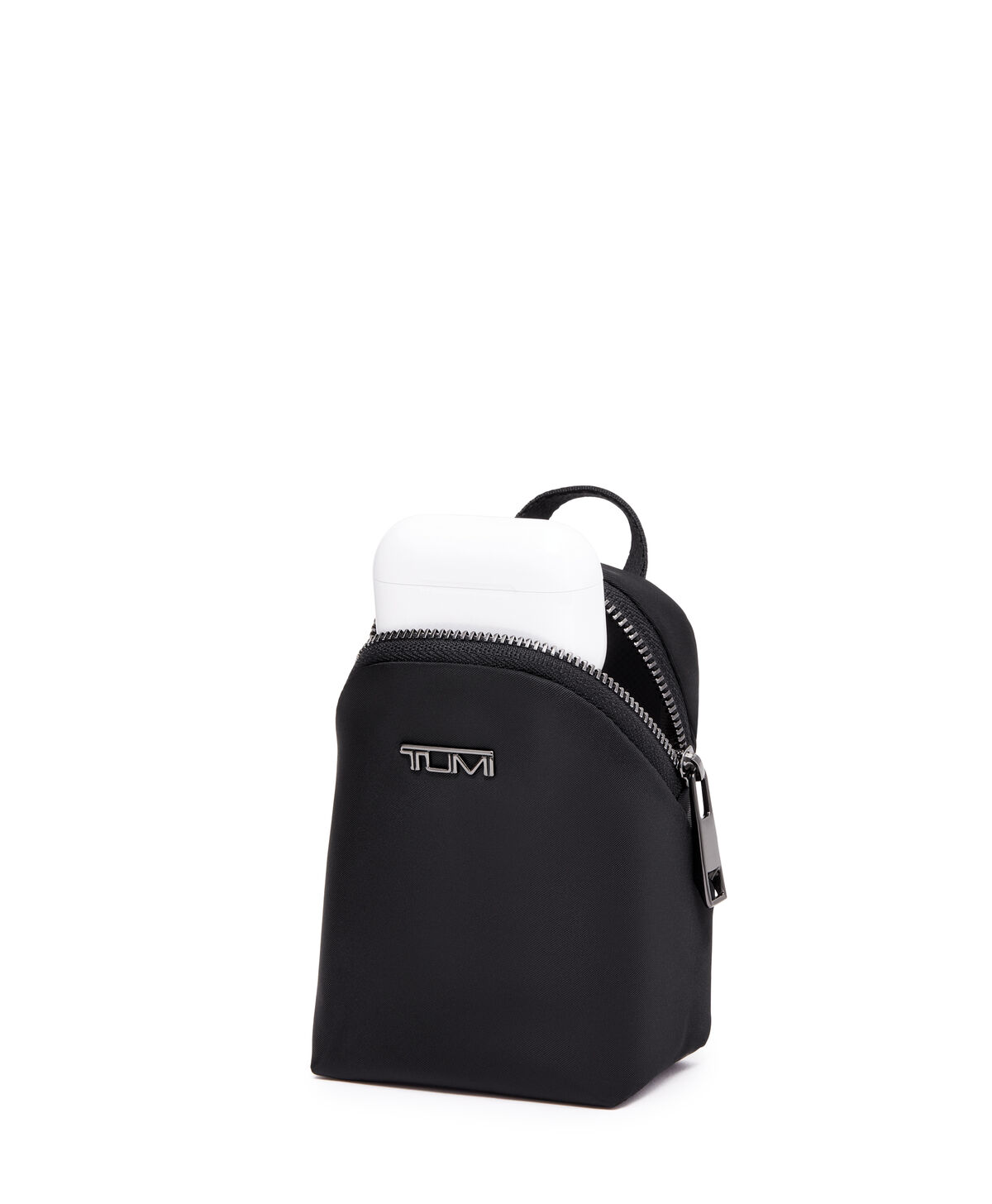 TUMI Voyageur CHARM POUCH  Black/Gunmetal