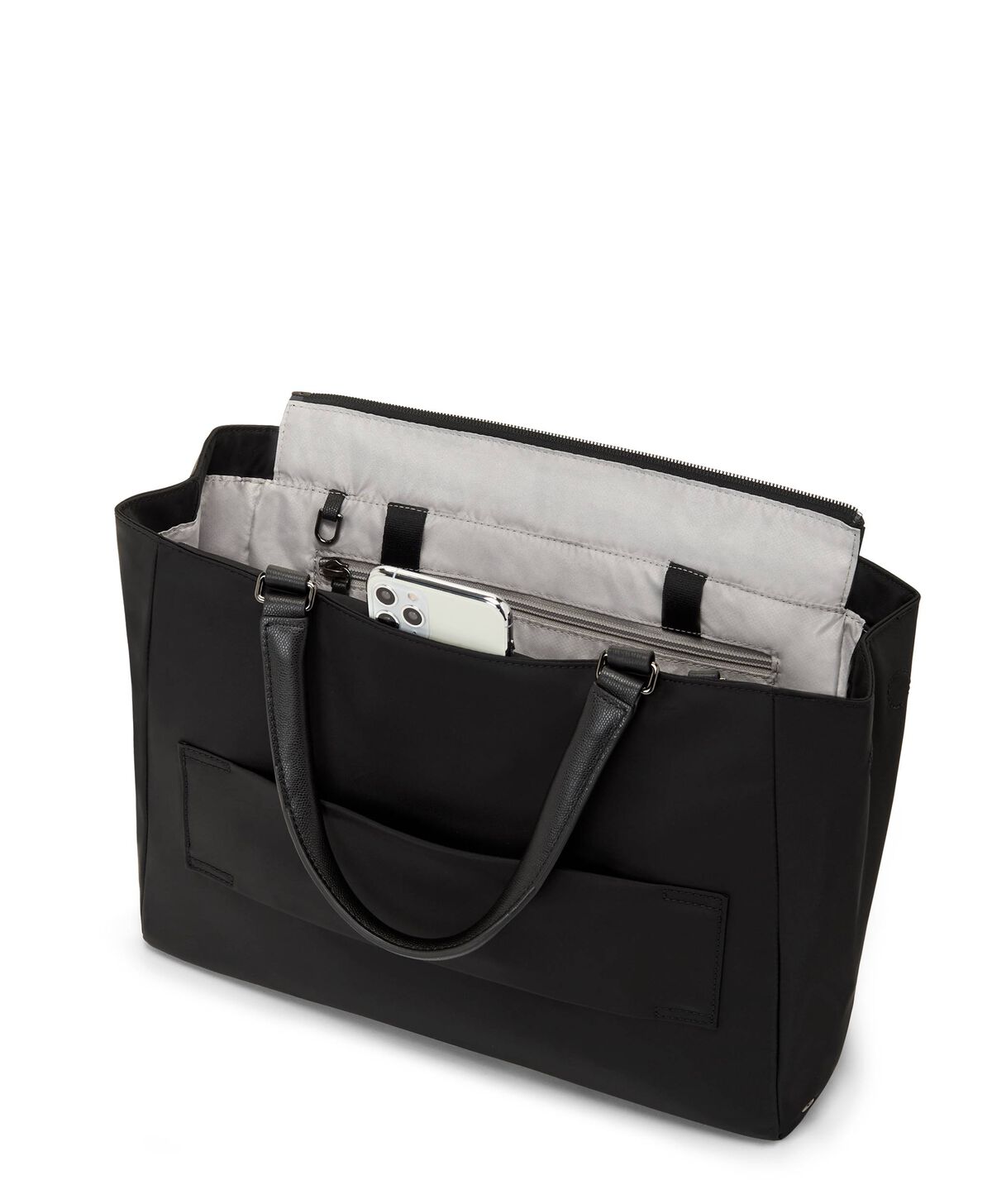 TUMI Voyageur VALETTA MEDIUM TOTE  Black/Gunmetal