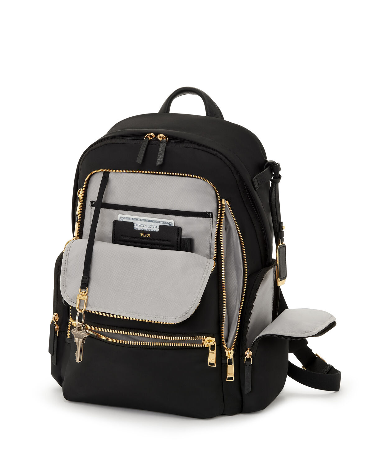 TUMI Voyageur CELINA BACKPACK  Black/Gold