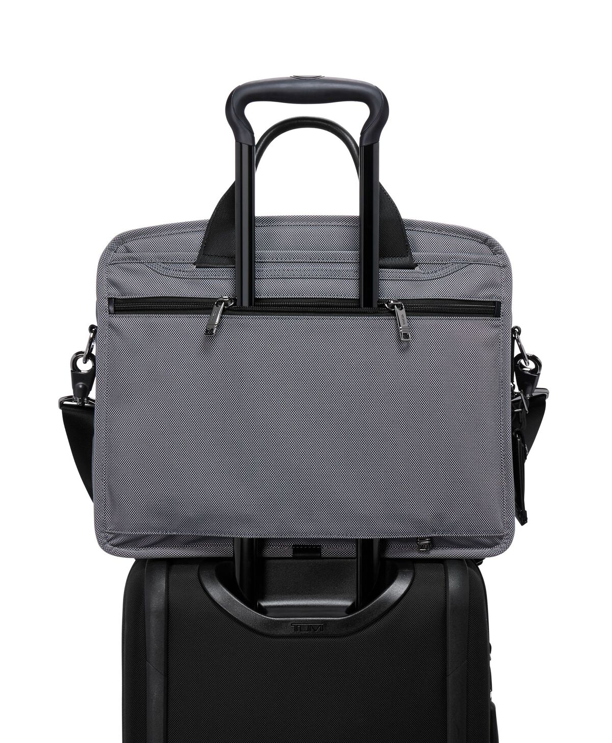 TUMI Alpha 3 ORGANIZER BRIEF  Meteor Grey