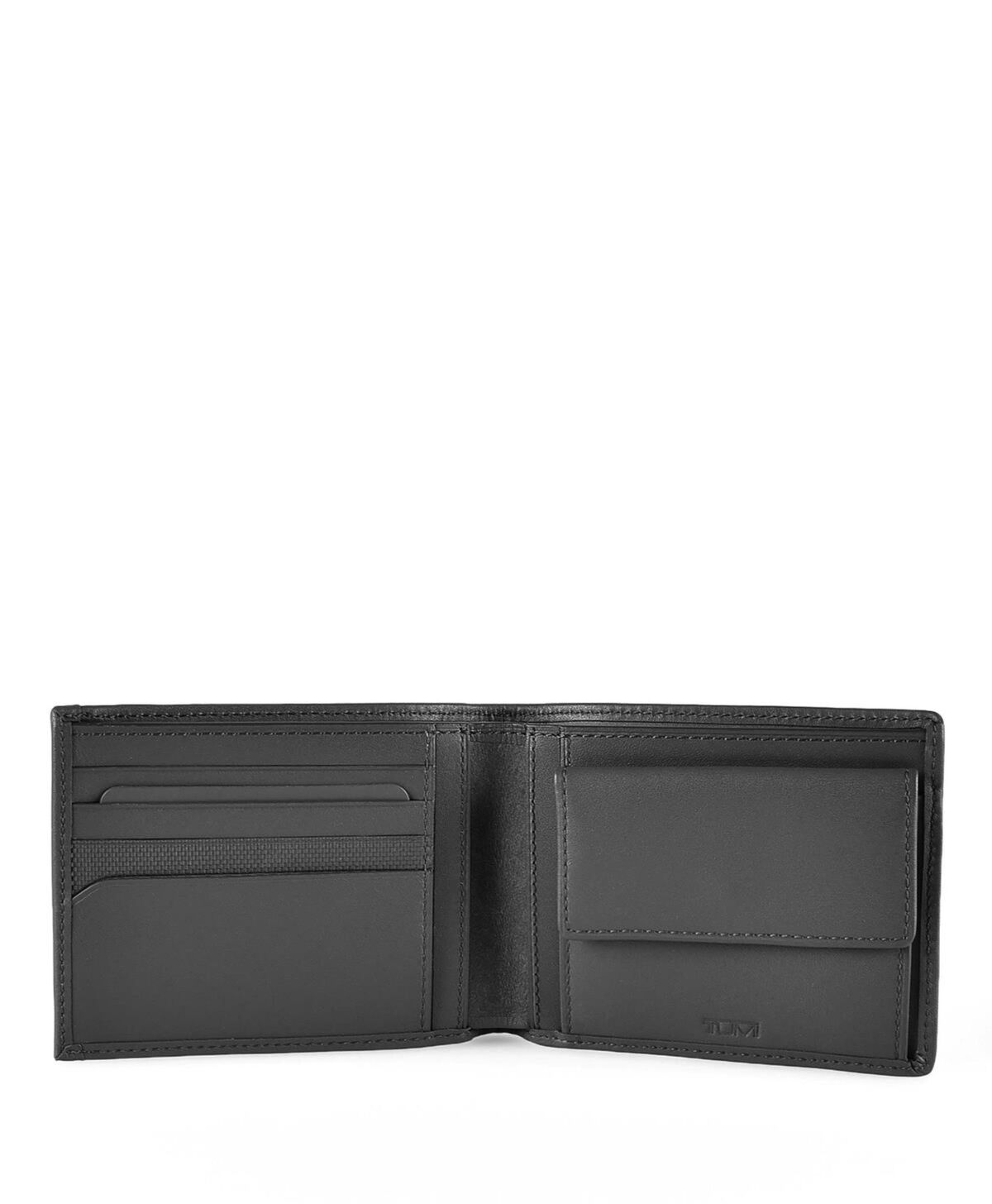 TUMI Alpha GBL WALLET W/ COIN POCKET  Navy/Grey