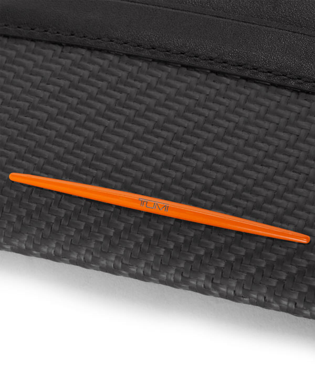 TUMI TUMI McLaren SLIM CARD CASE  Carbon/Papaya