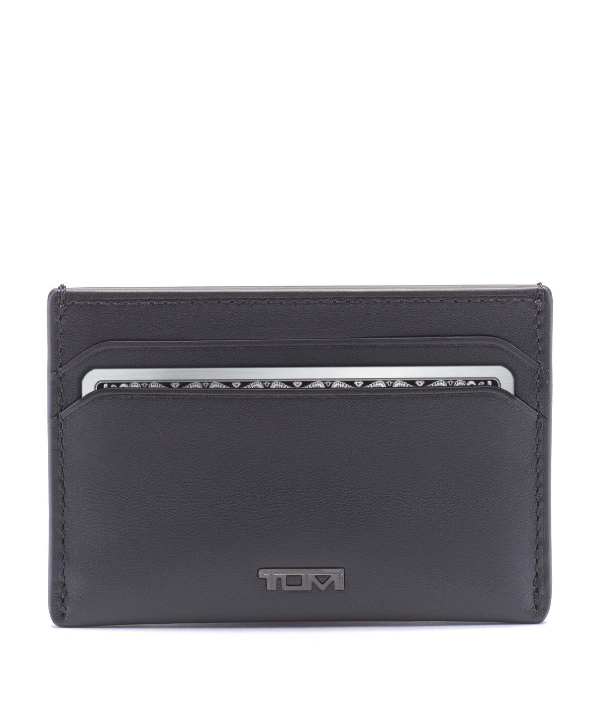 TUMI Nassau SLIM CARD CASE  Black Smooth