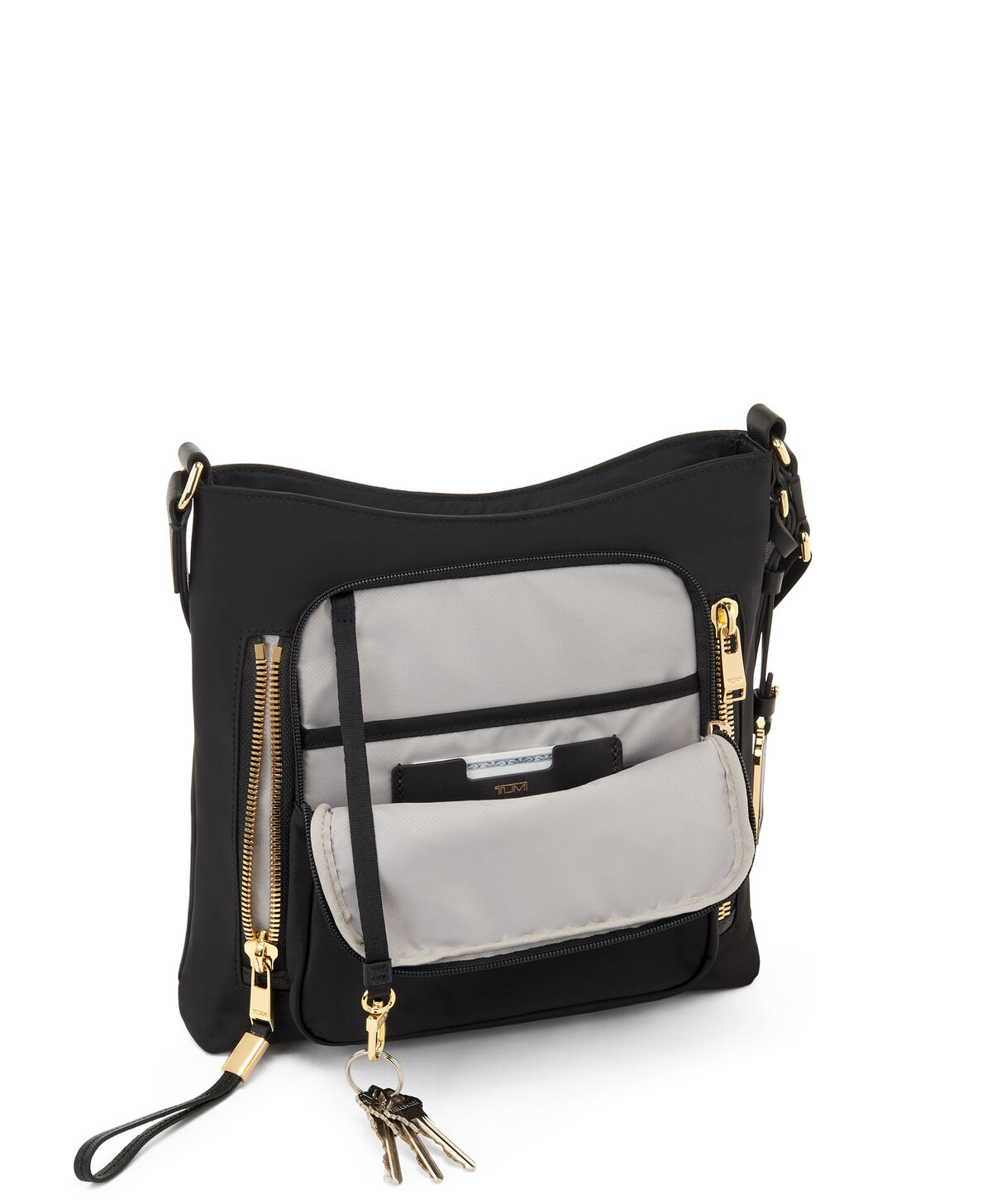 TUMI Voyageur TYLER CROSSBODY  Black/Gold