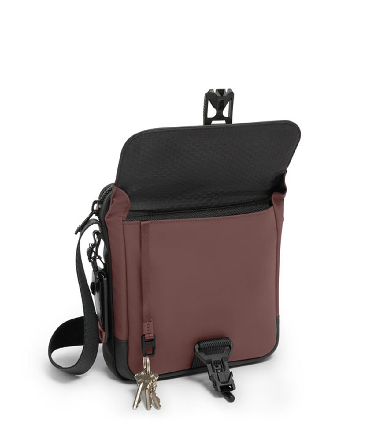 TUMI ALPHA BRAVO Junior Crossbody Oxblood