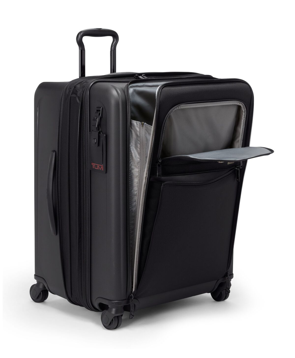 TUMI Alpha 3 MD TRIP EXP 4 WHL P/C  Black