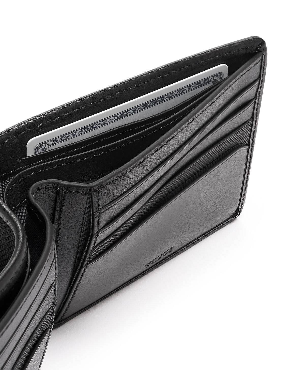 TUMI Alpha GLOBAL DOUBLE BILLFOLD  Black