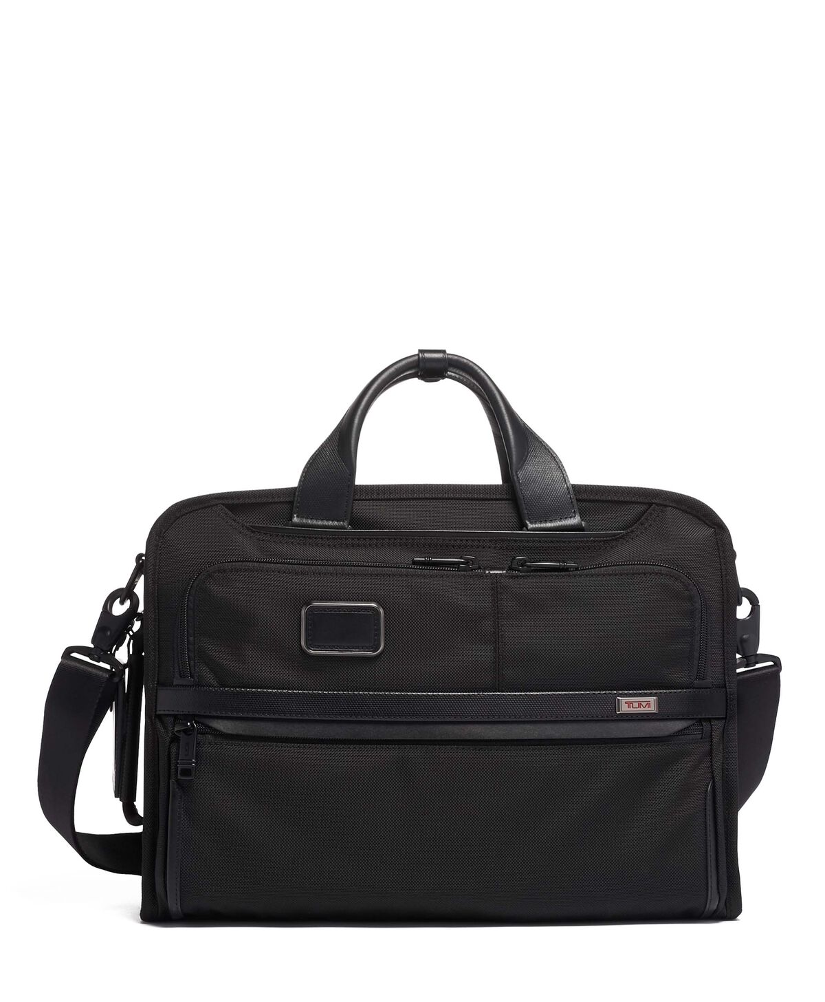 TUMI Alpha 3 SLIM THREE WAY BRIEF Black