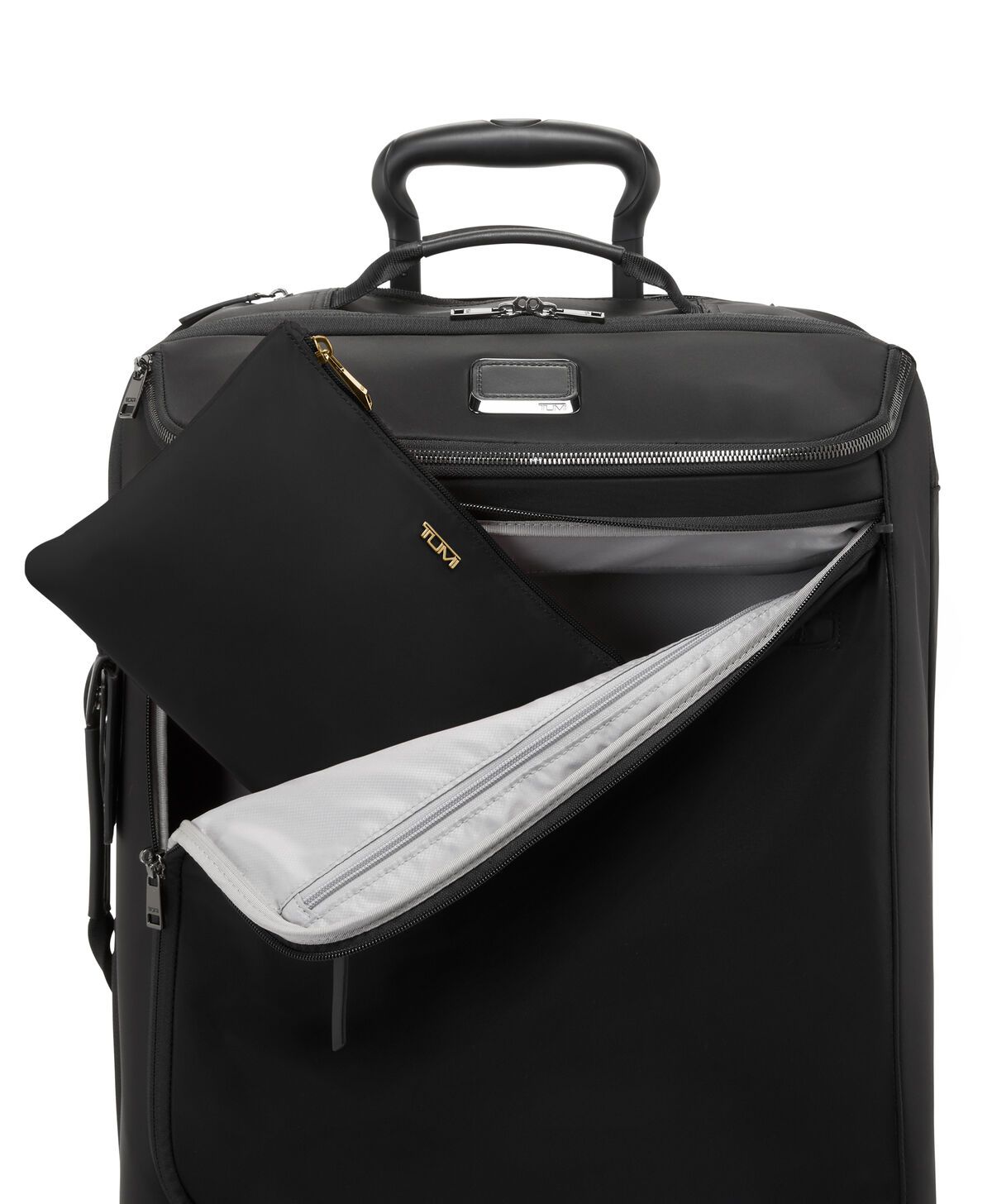 TUMI Voyageur JUST IN CASE TOTE  Black/Gold