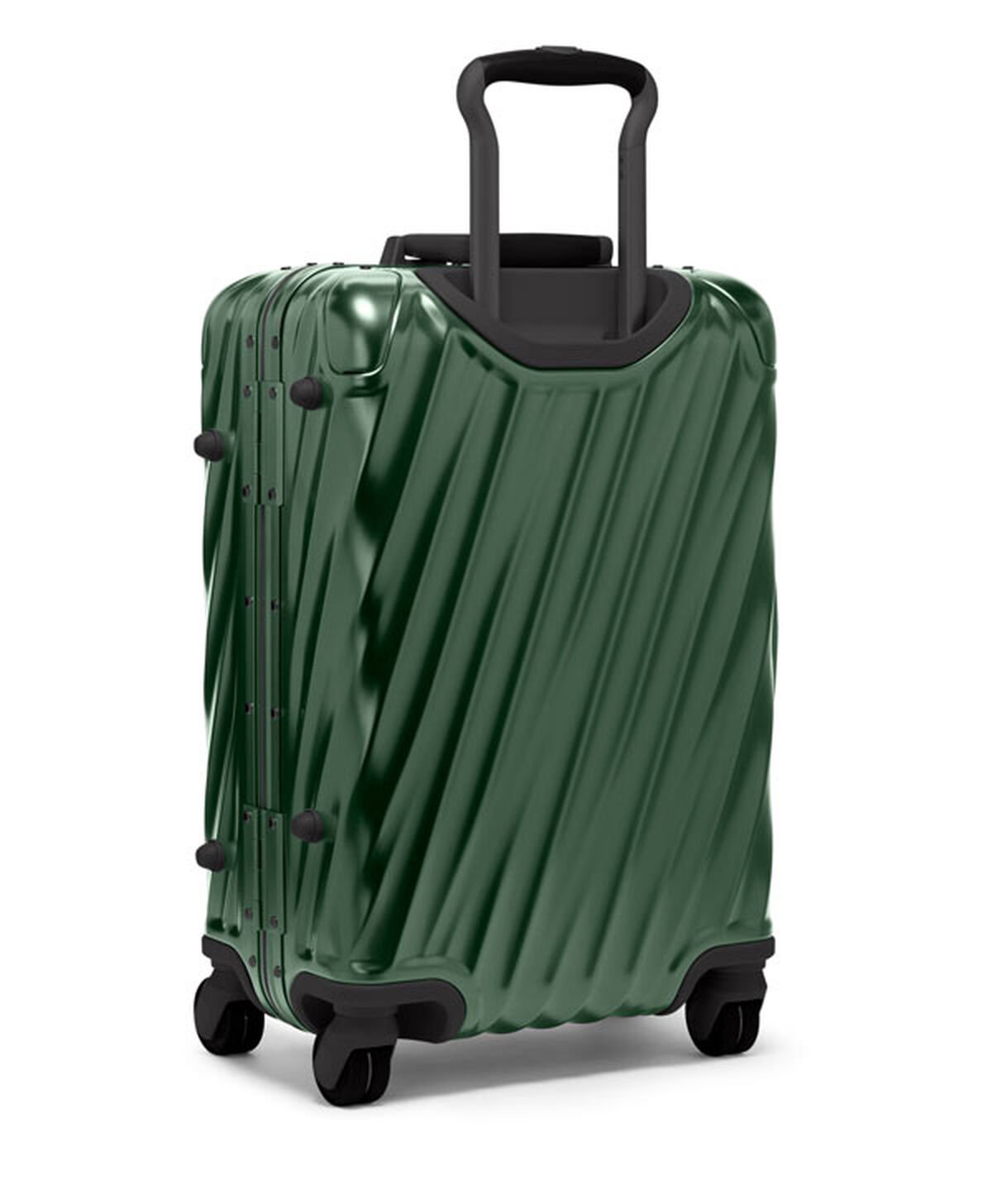 TUMI 19 Degree Aluminium INTERNATIONAL CARRY-ON Texture Forest Green