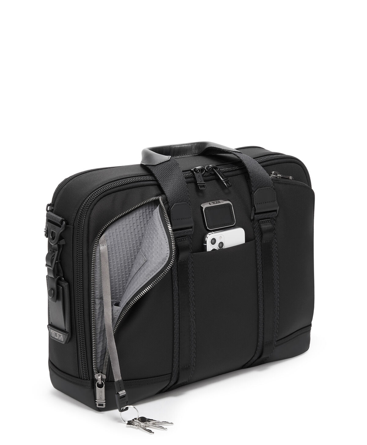 TUMI Alpha Bravo ADVANCED BRIEF  Black