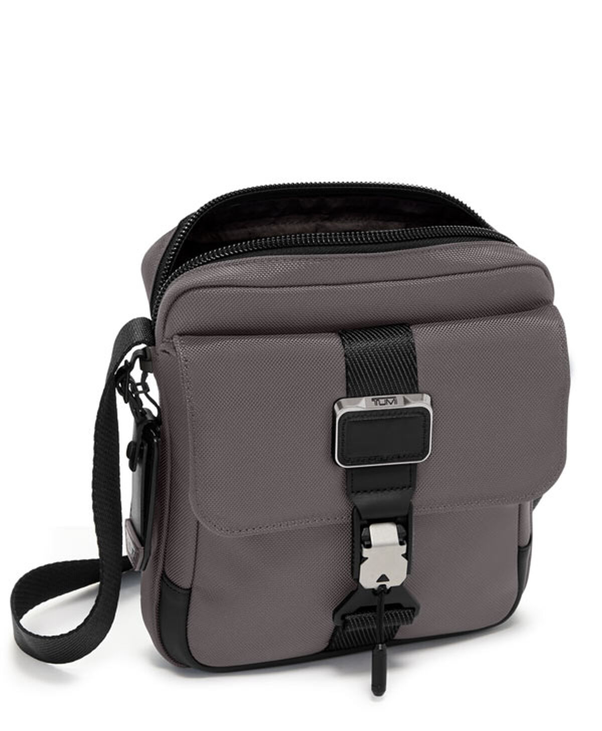 TUMI Alpha Bravo JUNIOR CROSSBODY  Charcoal