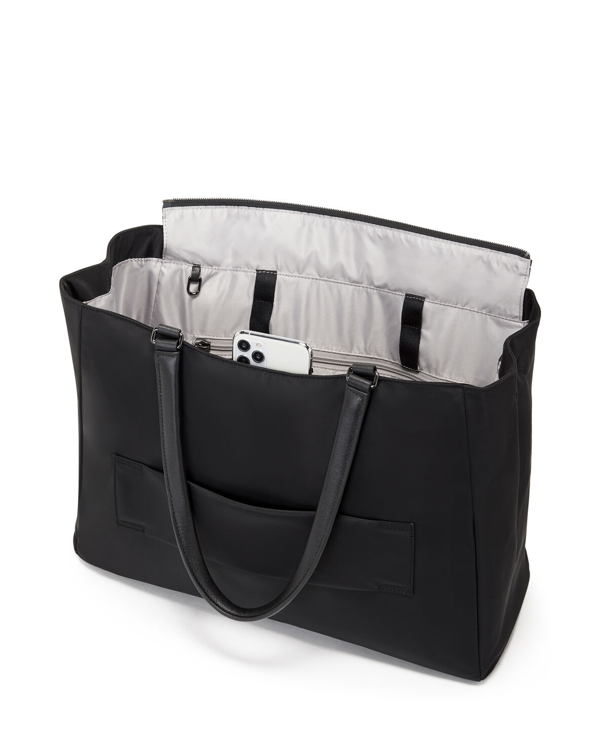 TUMI Voyageur VALETTA LARGE TOTE  Black/Gunmetal