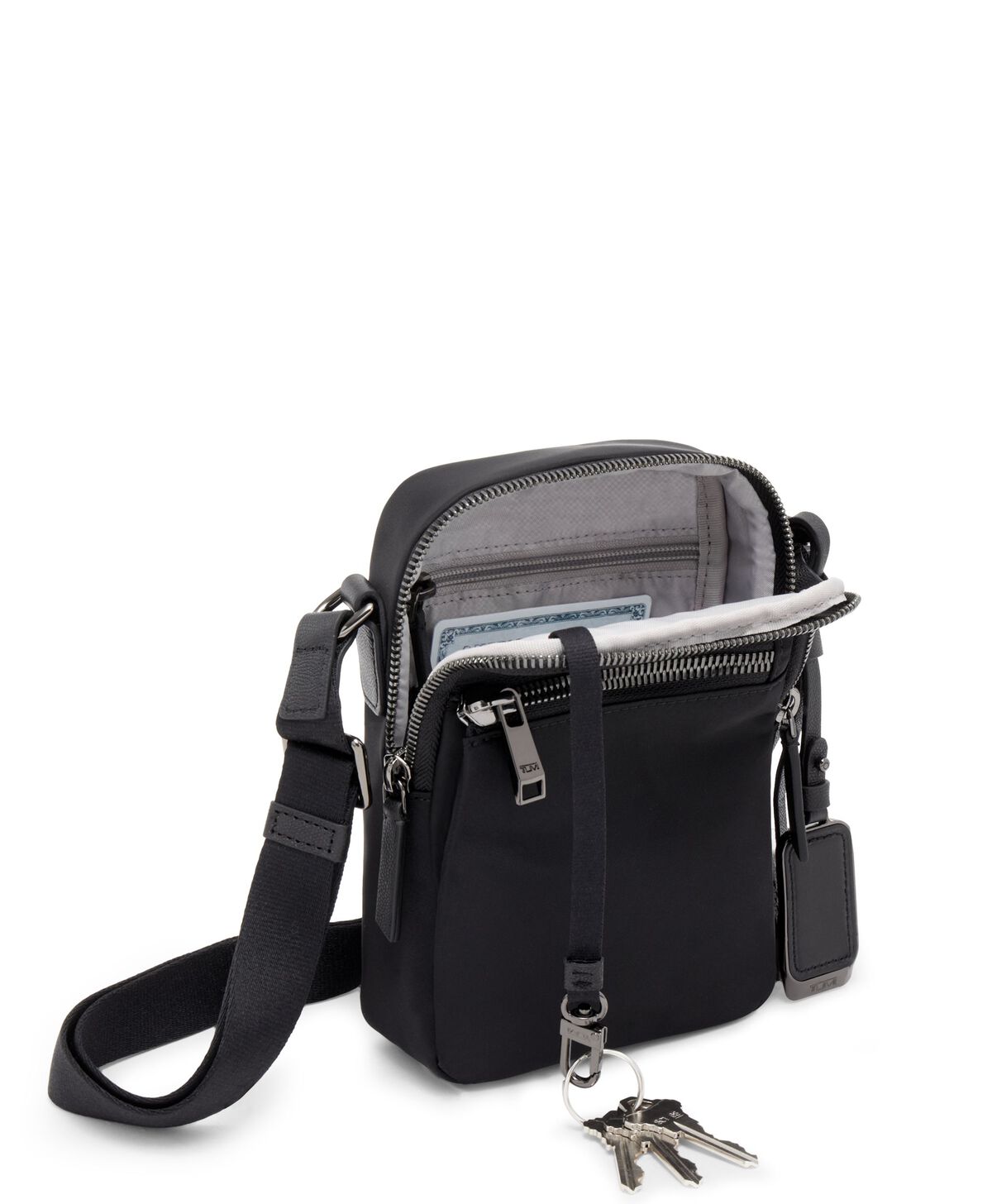 TUMI Voyageur PERSIA CROSSBODY  Black/Gunmetal