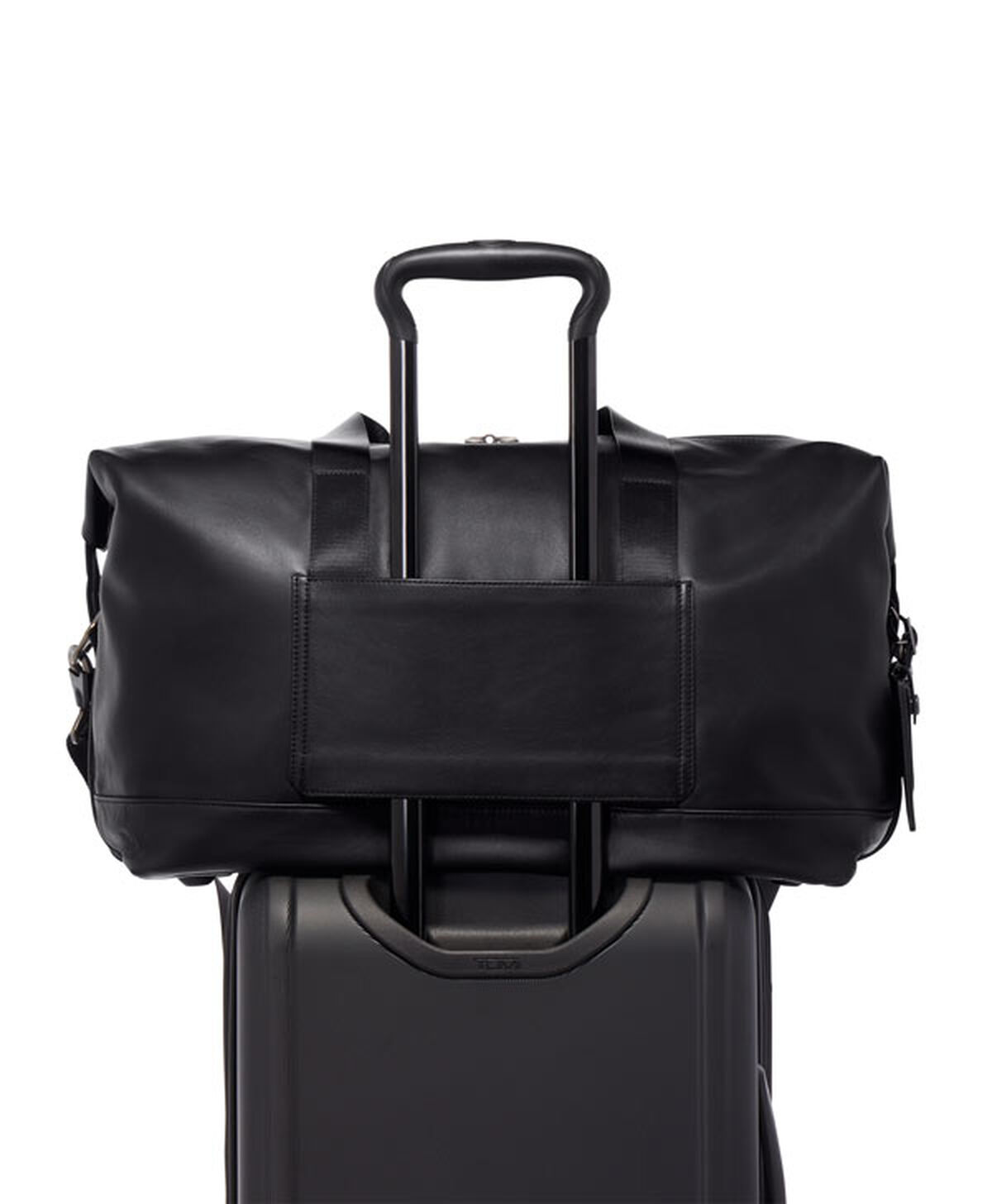 TUMI Alpha 3 DOUBLE EXPANSION SATCHEL Black