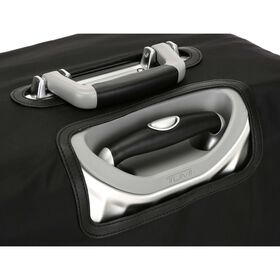 Short Trip Checked Luggage Cover 19 Degree Aluminium
