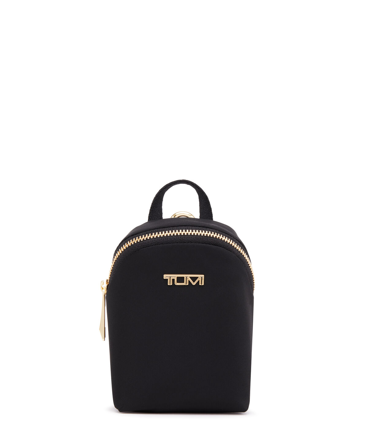 TUMI Voyageur CHARM POUCH  Black/Gold