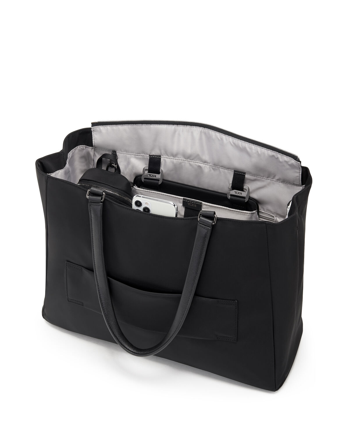 TUMI Voyageur VALETTA LARGE TOTE  Black/Gunmetal