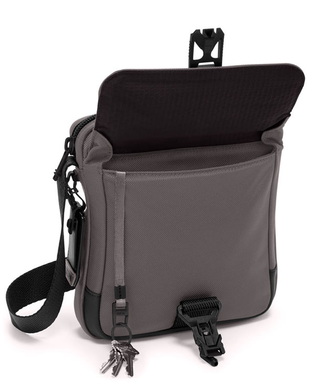 TUMI Alpha Bravo JUNIOR CROSSBODY  Charcoal