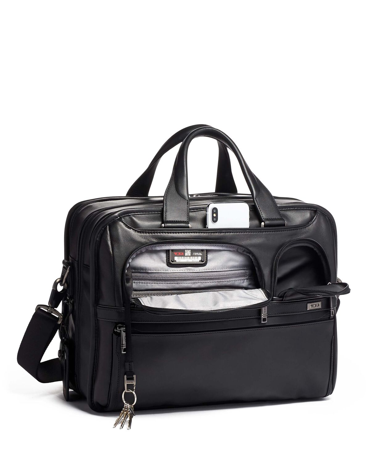 TUMI Alpha 3 EXP ORG LAPTOP BRIEF Black