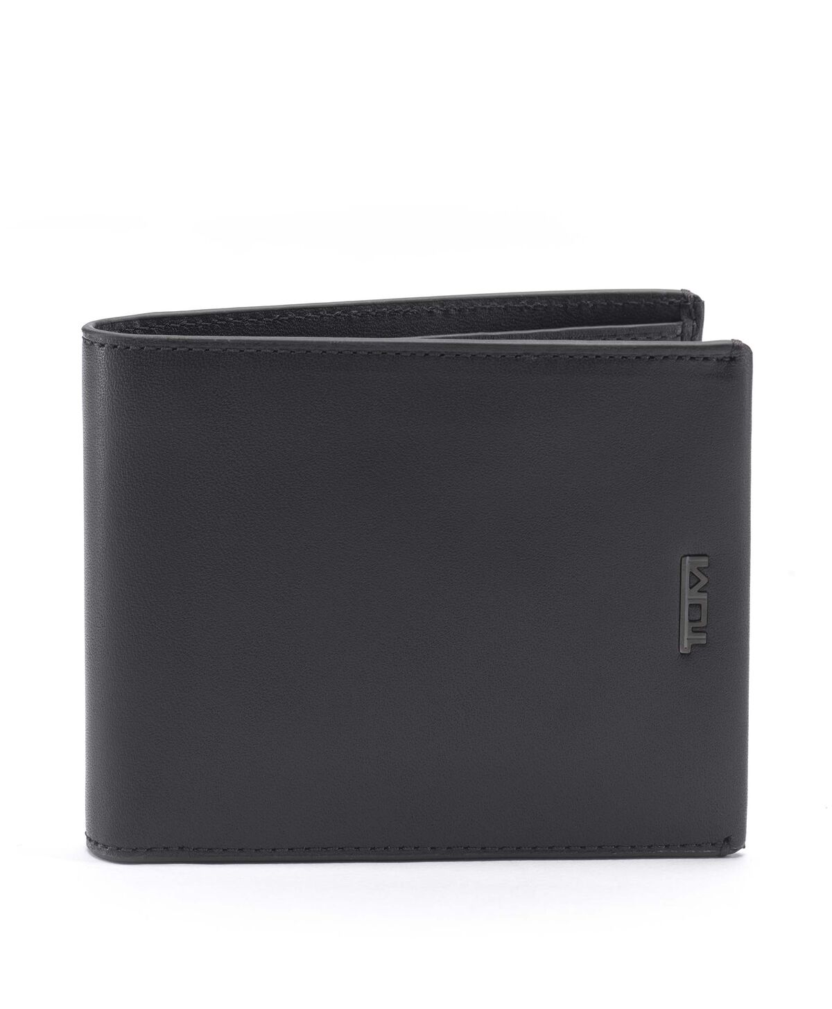 TUMI Nassau GLOBAL DOUBLE BILLFOLD  Black Smooth