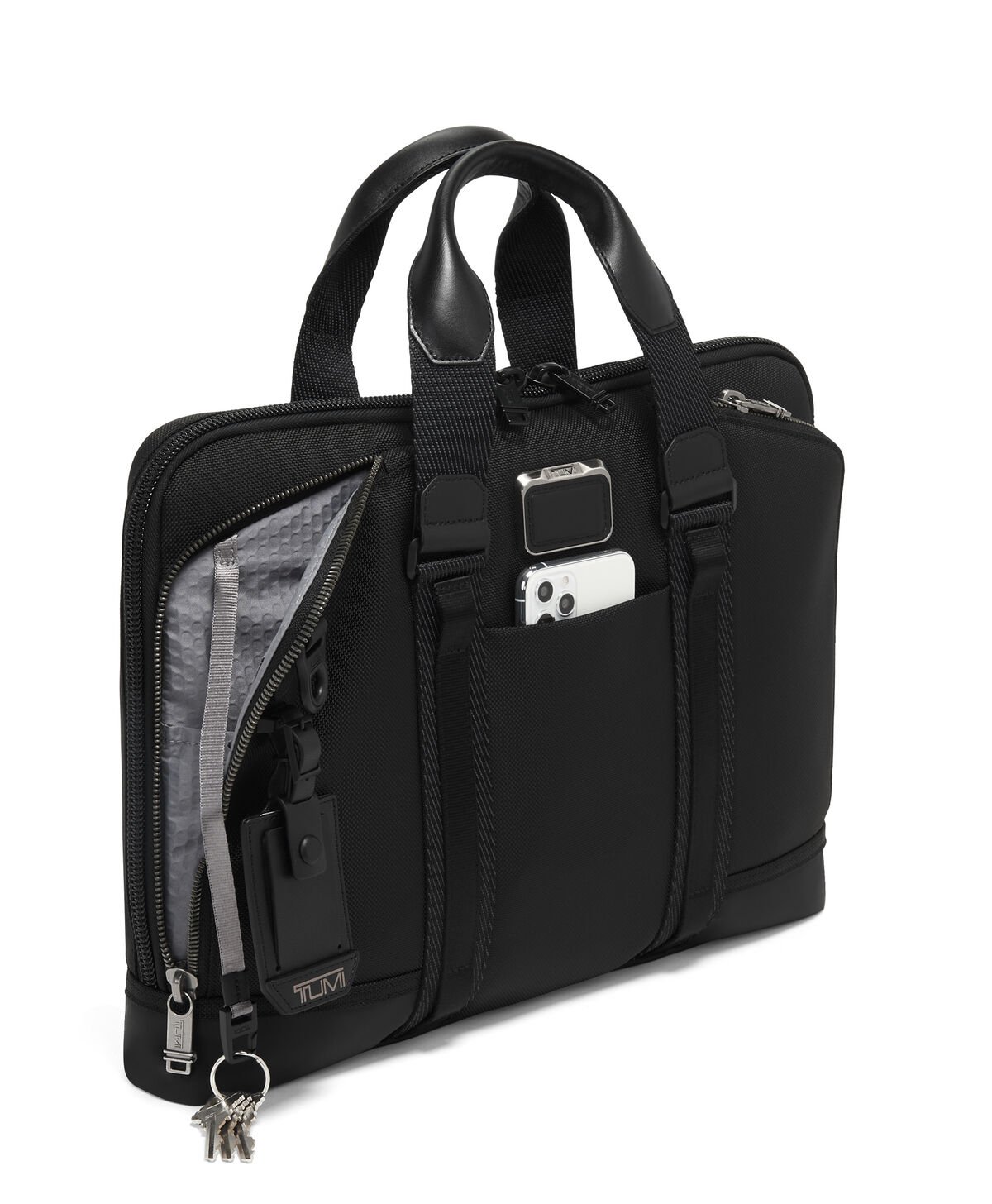 TUMI Alpha Bravo ACADEMY BRIEF  Black