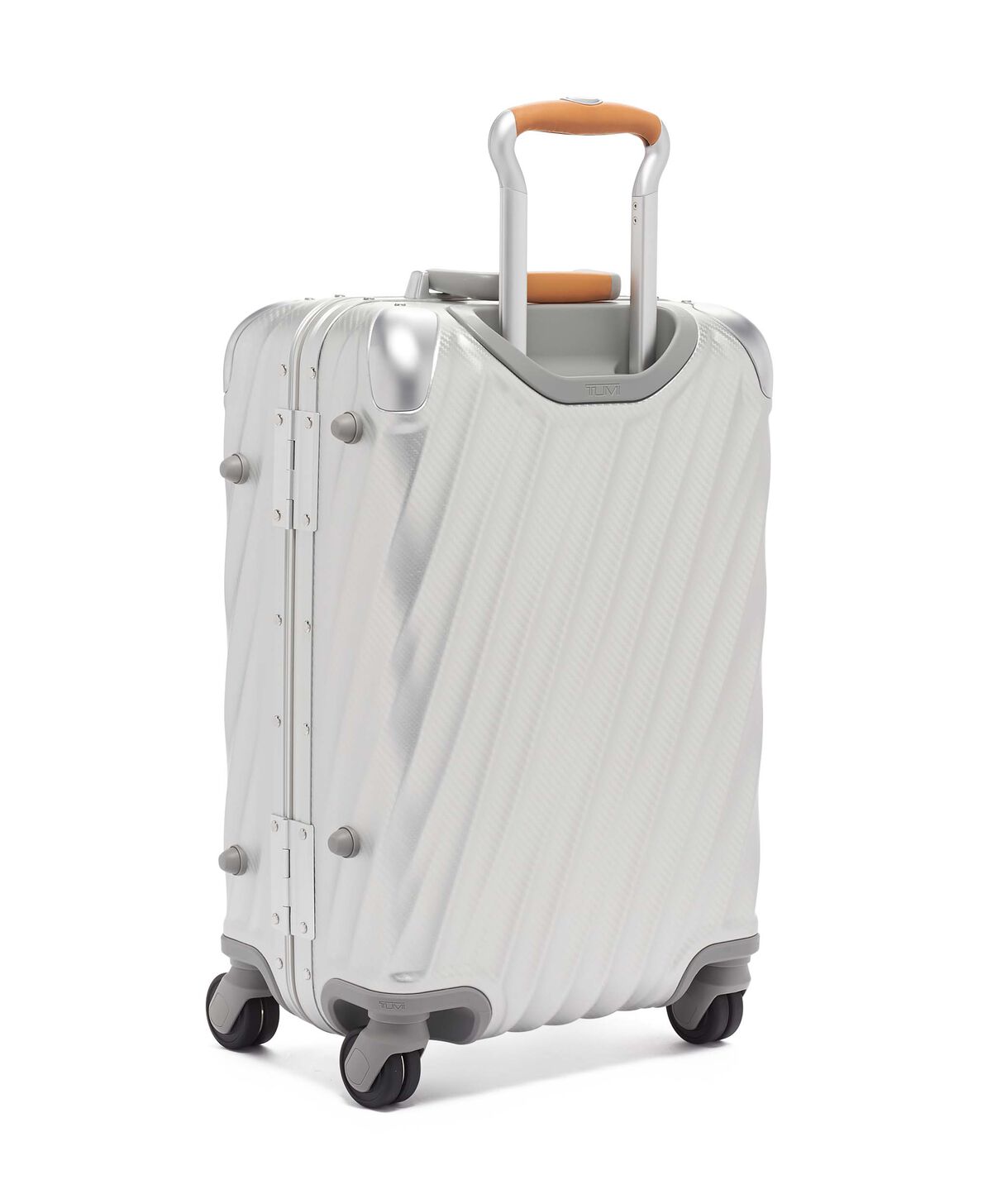 TUMI 19 Degree Aluminium INTERNATIONAL CARRY-ON Texture Silver