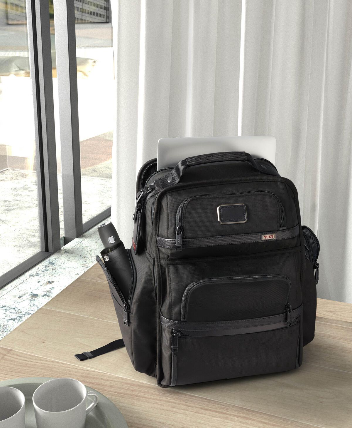 TUMI Alpha 3 TUMI BRIEF PACK  Black