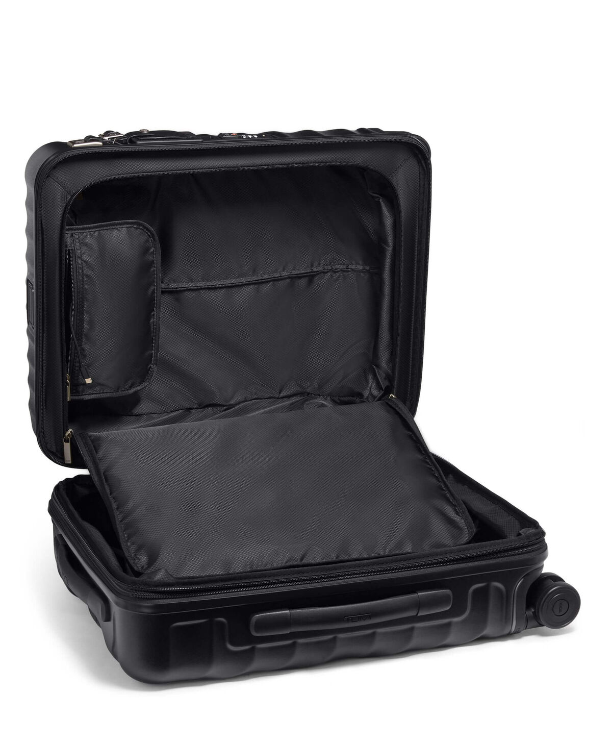 TUMI 19 Degree CONT EXP 4 WHL C/O  Black Textured