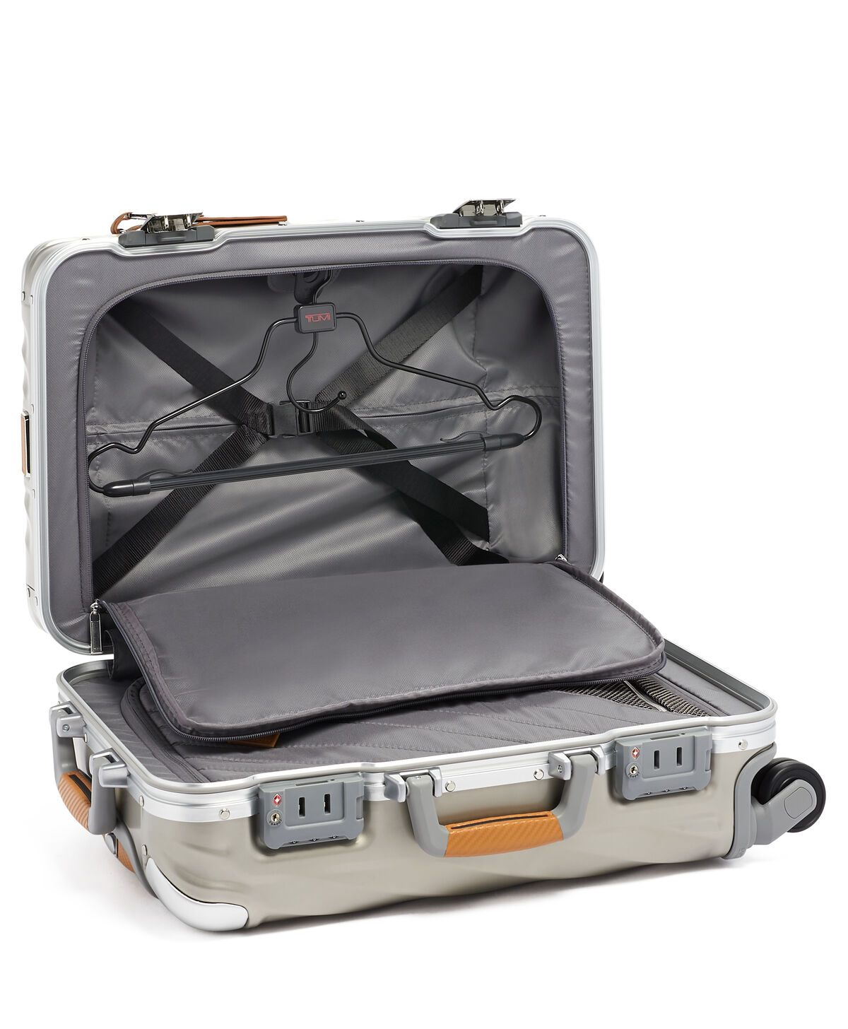 TUMI 19 Degree Titanium INTERNATIONAL CARRY-ON  Titanium