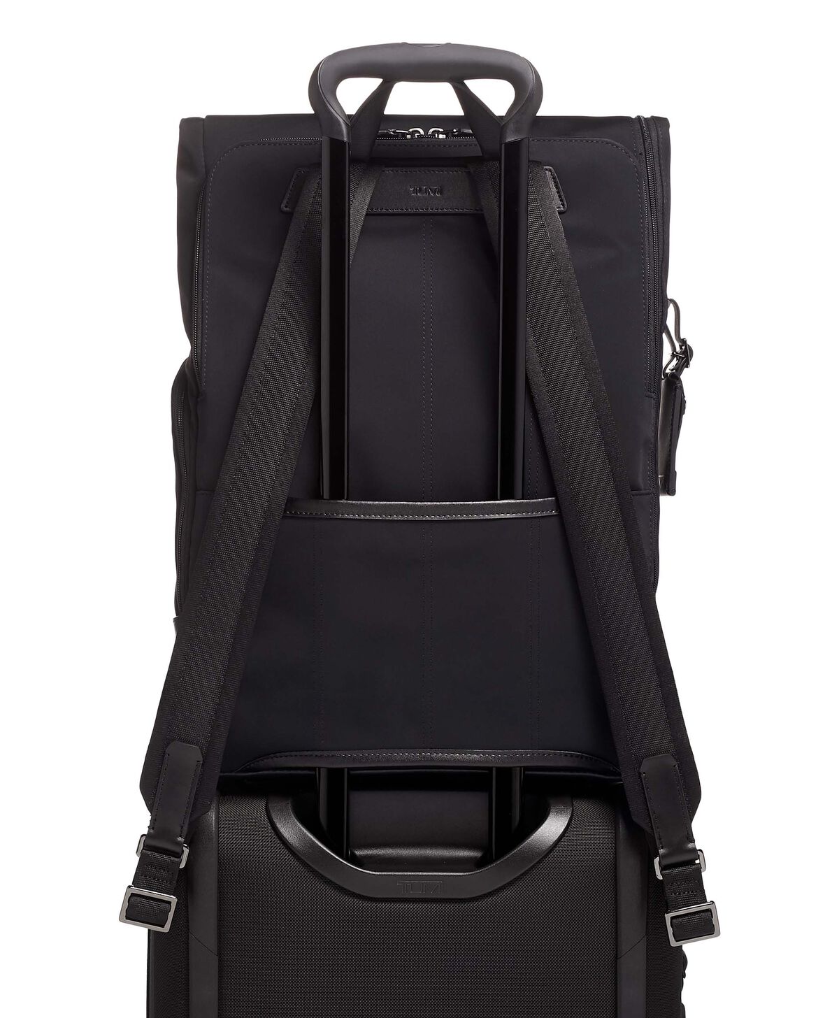 TUMI Harrison OSBORN ROLL TOP BACKPACK  Black