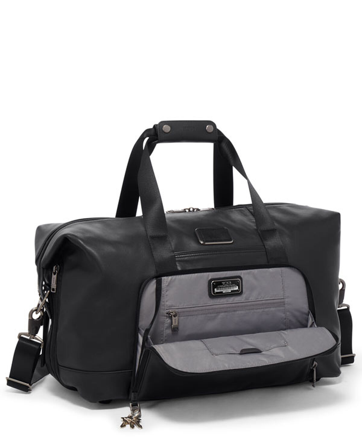 TUMI Alpha 3 DOUBLE EXPANSION SATCHEL Black