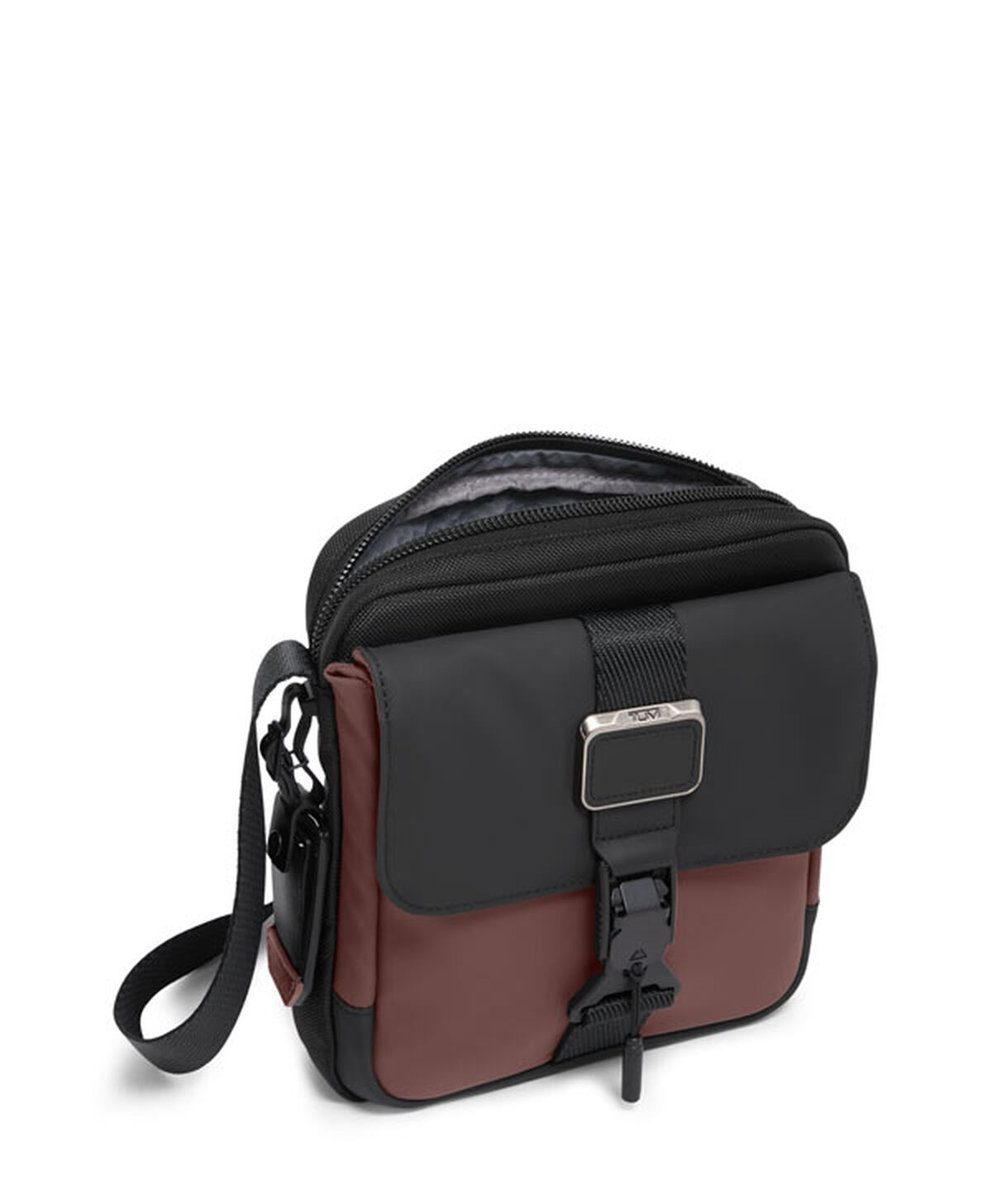 TUMI ALPHA BRAVO Junior Crossbody Oxblood