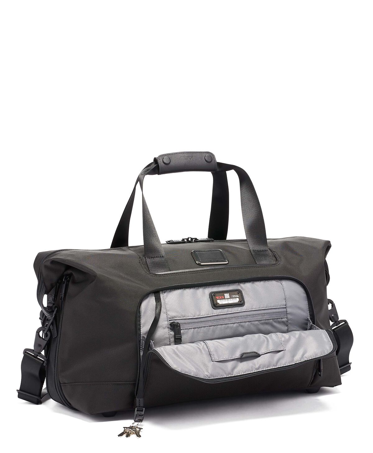 TUMI Alpha 3 DOUBLE EXPANSION SATCHEL Black