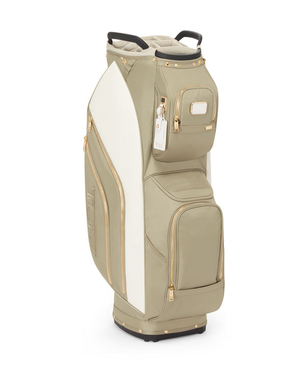 TUMI Alpha 3 GOLF CART BAG  Off White/Tan