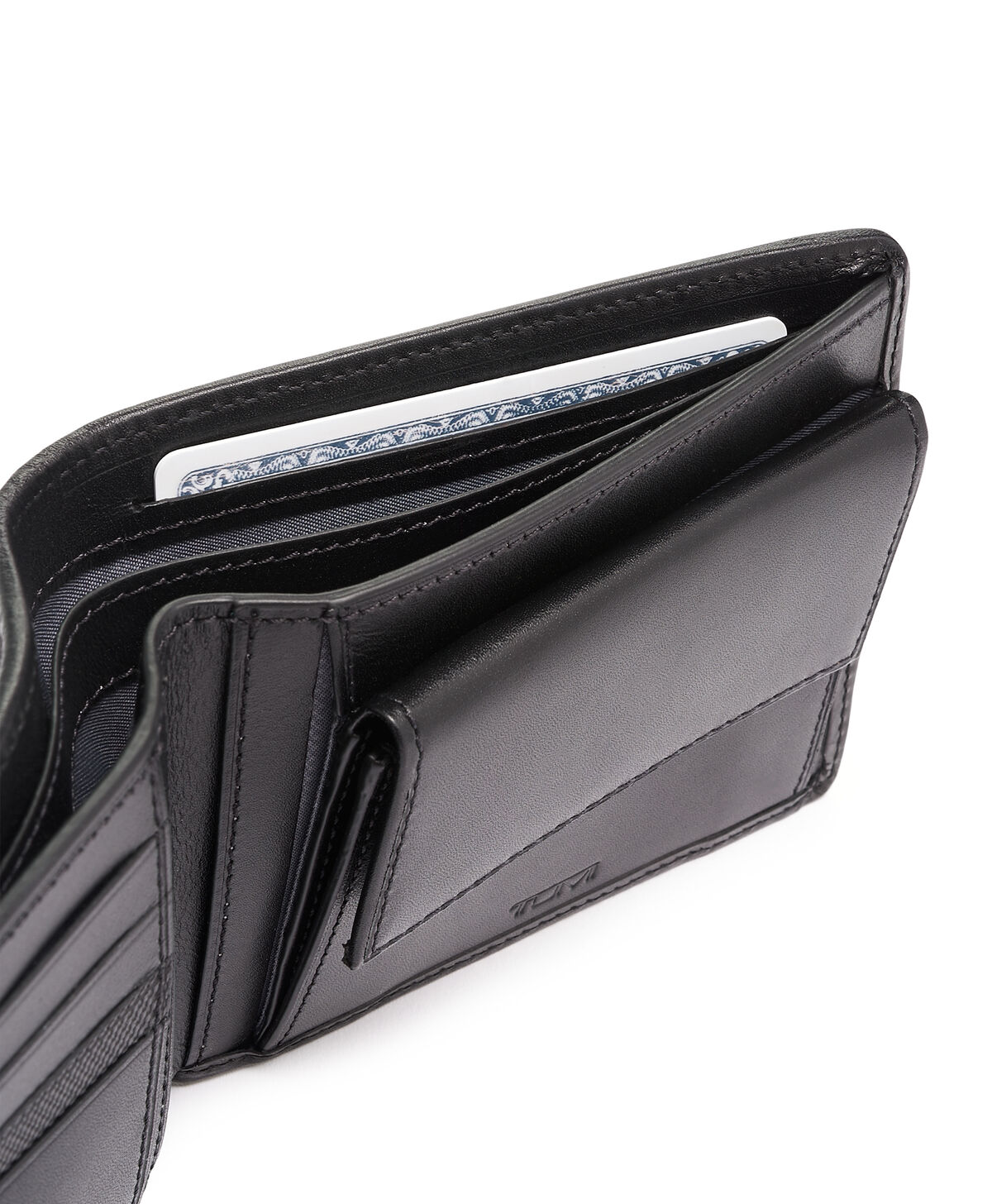 TUMI Alpha GBL WALLET W/ COIN POCKET  Black