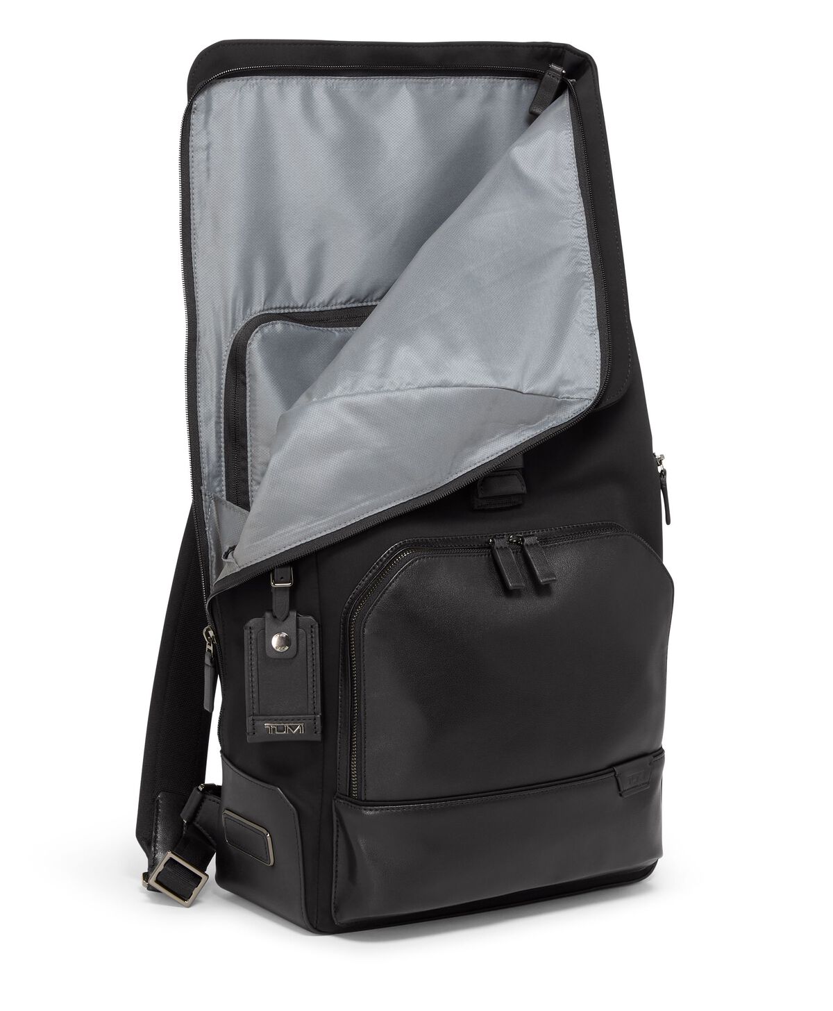 TUMI Harrison OSBORN ROLL TOP BACKPACK  Black/Black