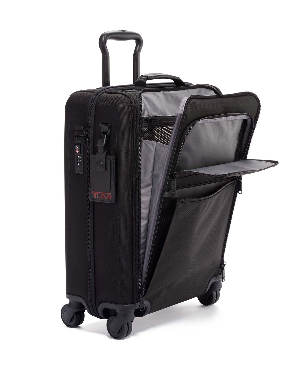 TUMI Alpha 3 INTL SLIM SUPER LEGER C/O Black