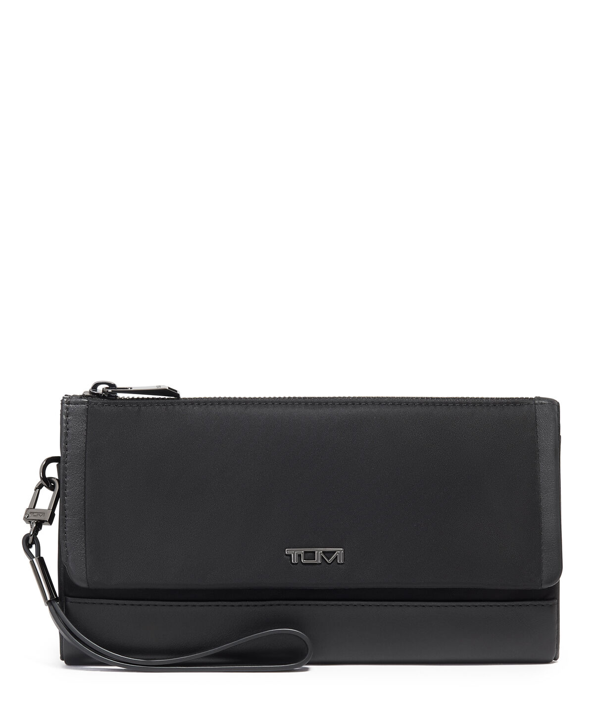 TUMI Voyageur Slg TRAVEL WALLET  Black/Gunmetal