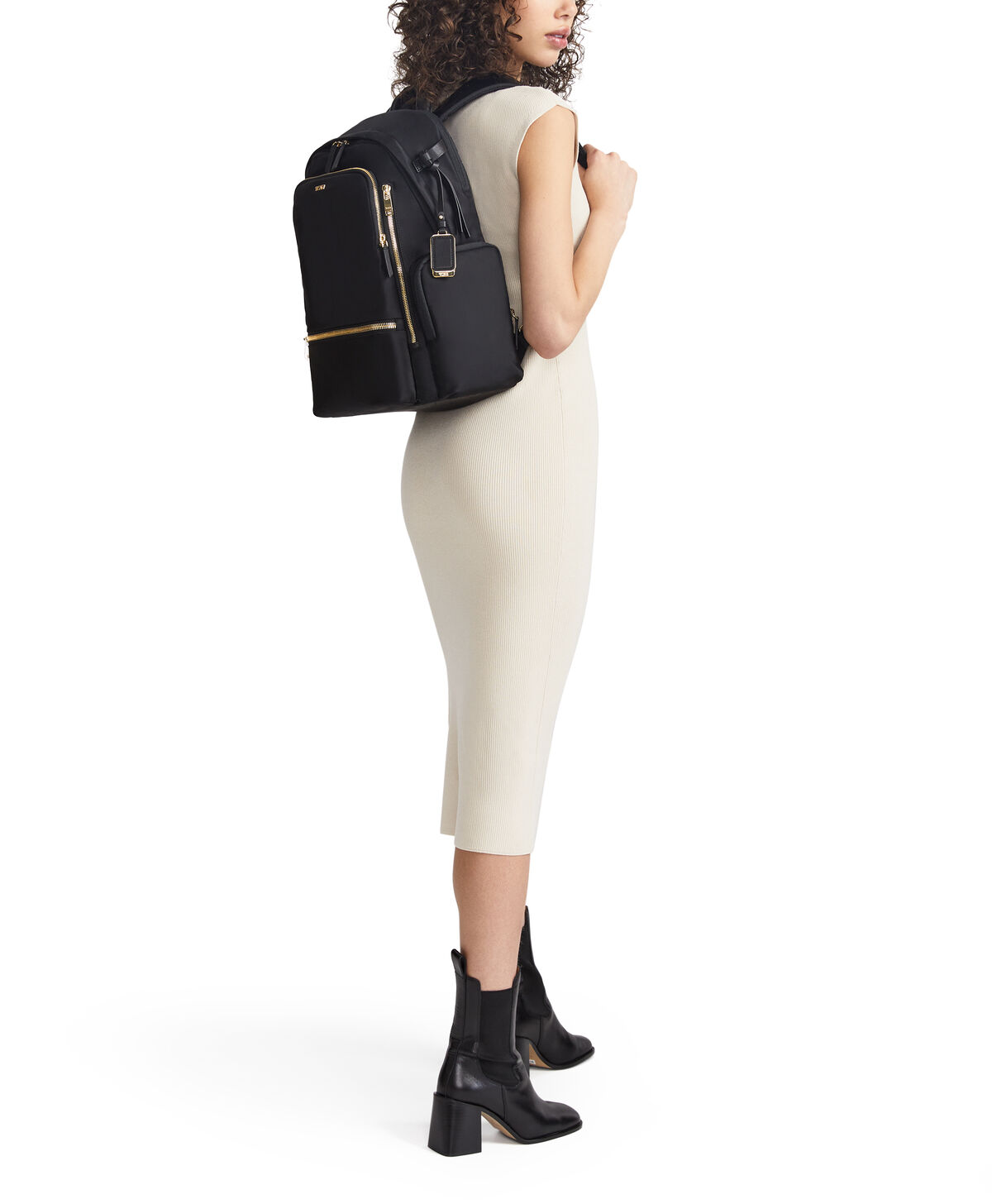 TUMI Voyageur CELINA BACKPACK  Black/Gold