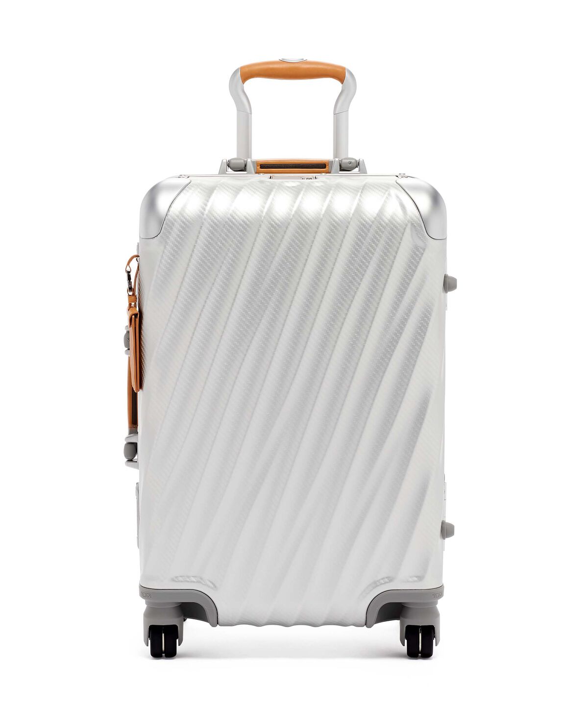 TUMI 19 Degree Aluminium INTERNATIONAL CARRY-ON Texture Silver