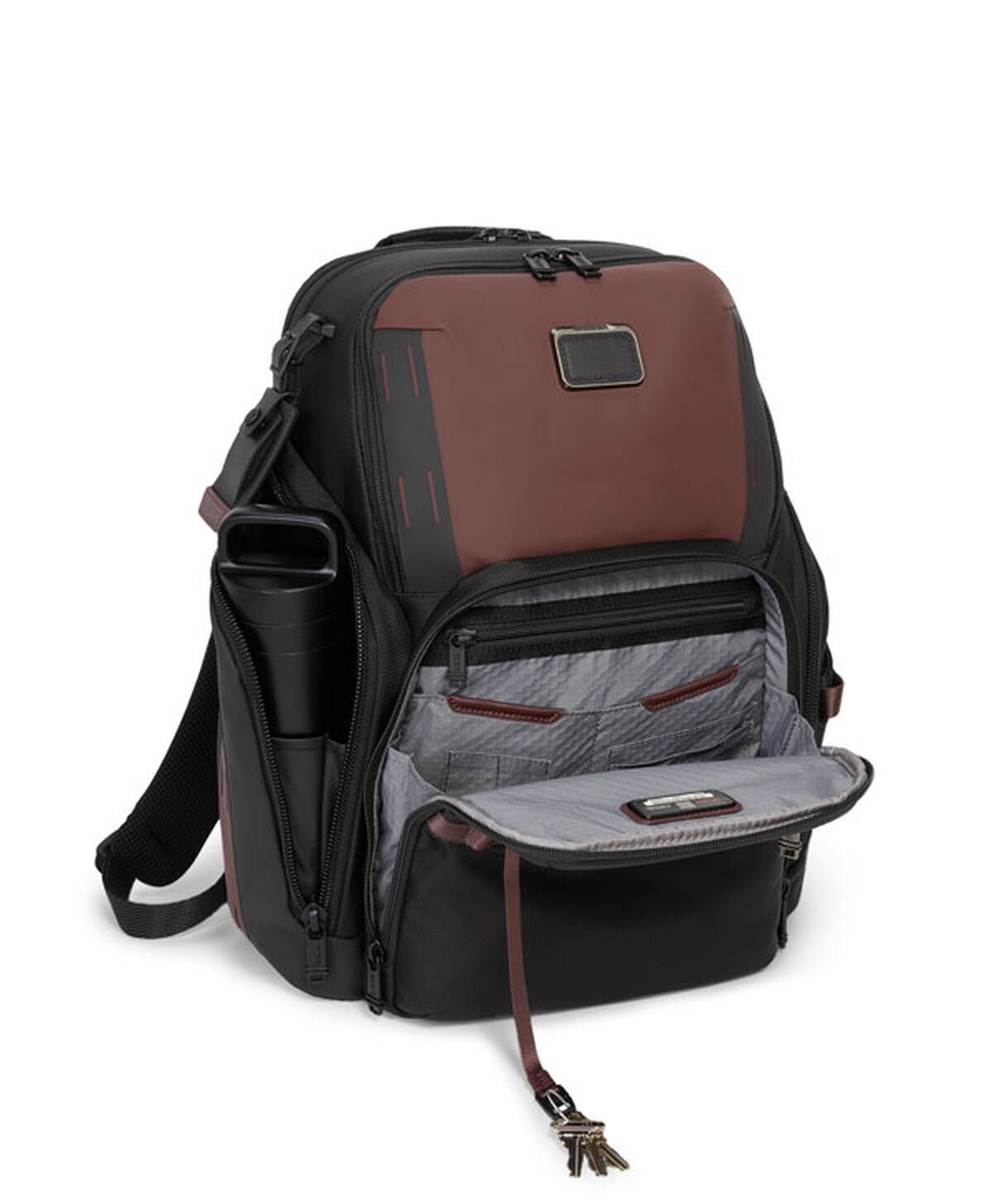 TUMI ALPHA BRAVO Search Backpack Oxblood